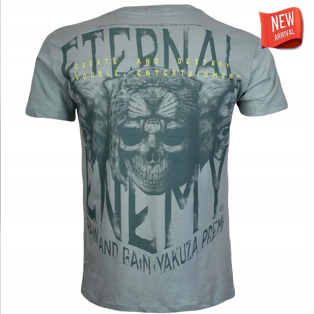 Tričko Yakuza Premium 3903 modré, Eternal Enemies La