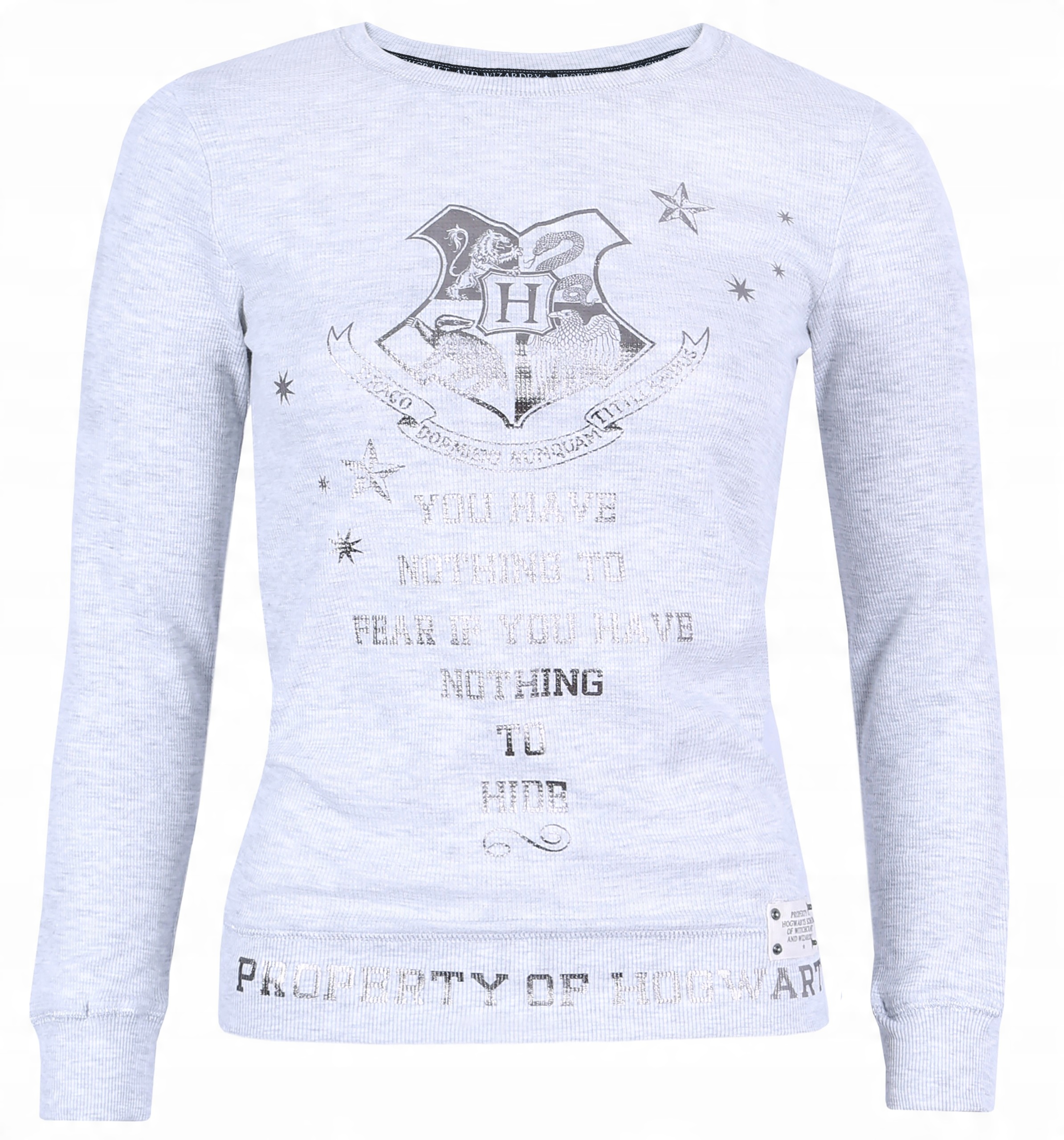 

Szara bluzka Hogwarts Harry Potter XL