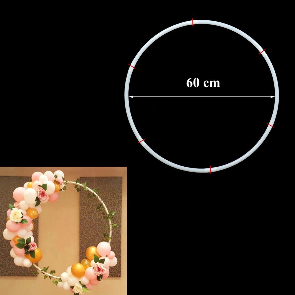 KOŁO DO DEKORACJI BALONÓW STELAŻ OKRĄGŁY WISZĄCY 60cm balony 100 Marka Perfect