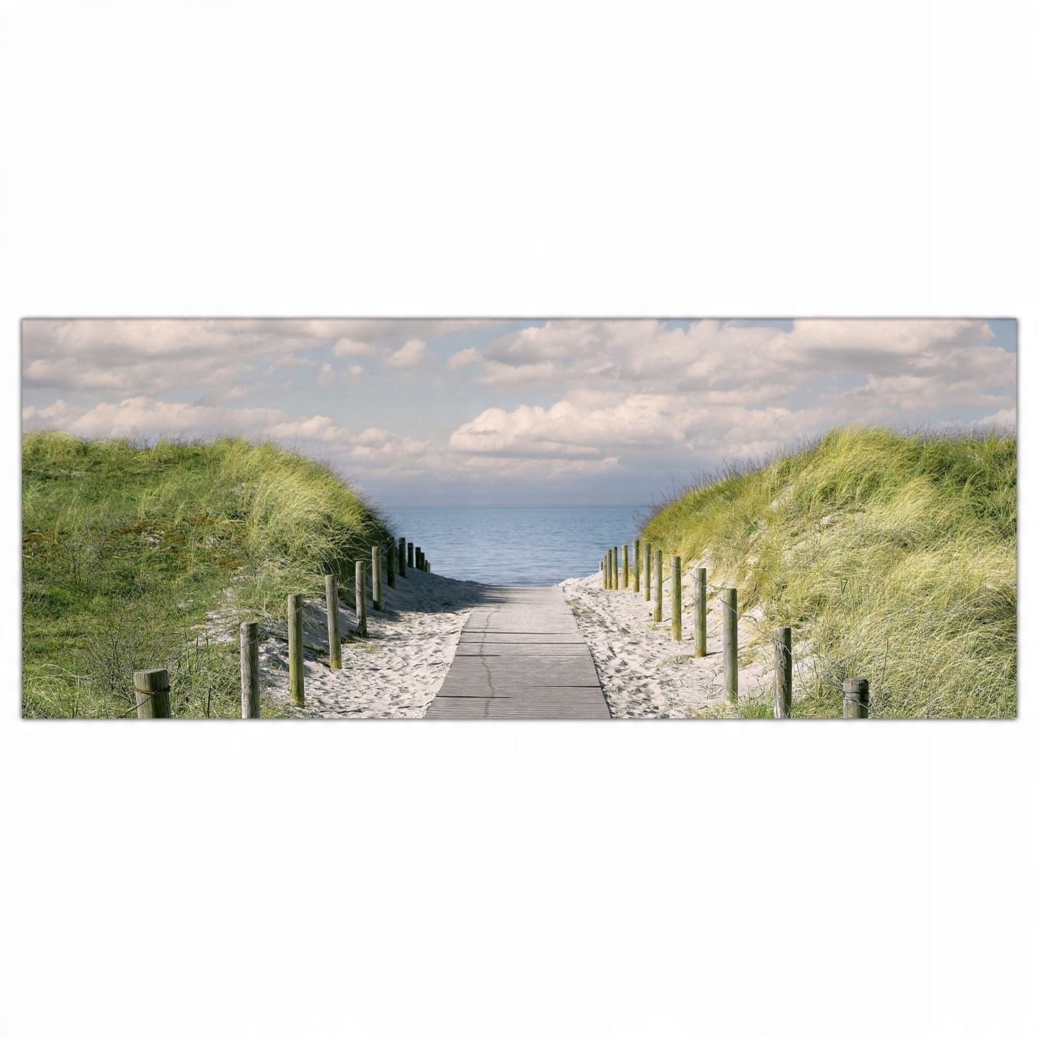 

Hartowany Obraz Szklany Ścieżka Plaża Morze 125x50