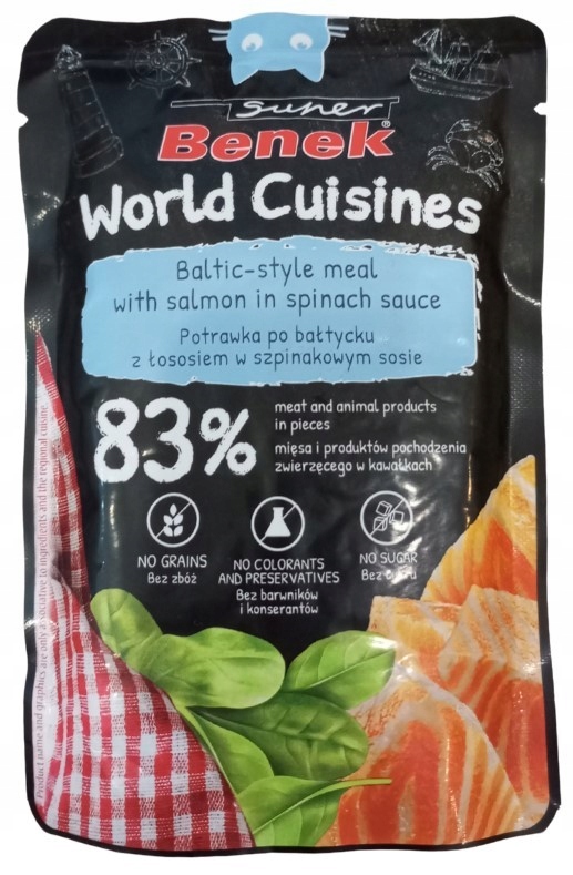 Levně 2x Benek World Cuisines losos v omáčce 100 g