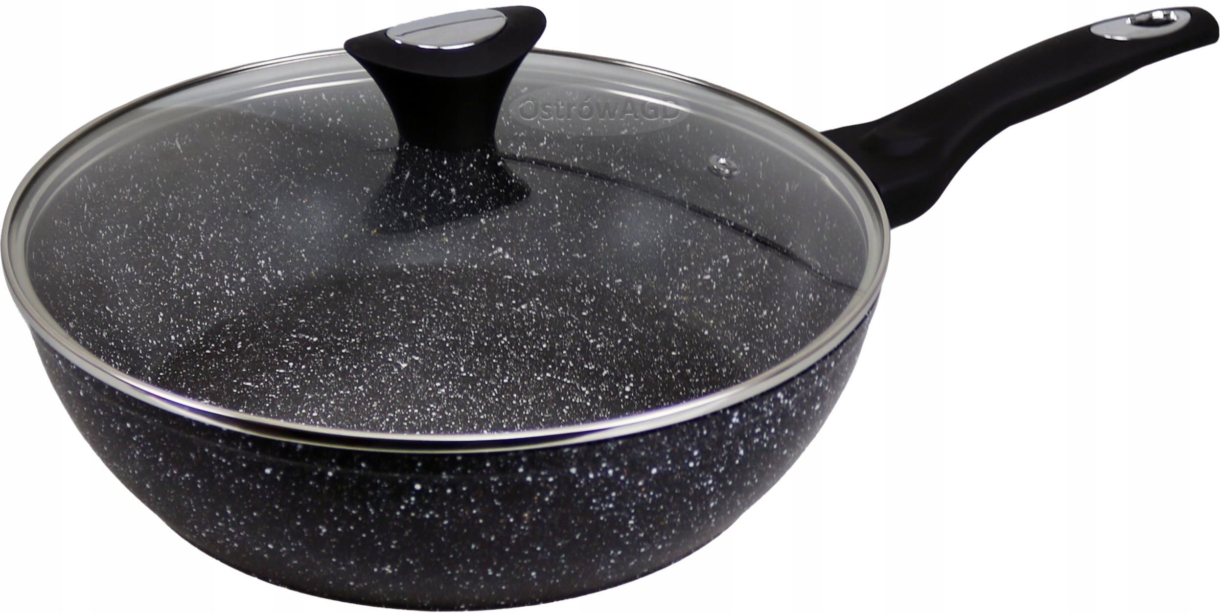 

Wysoka Patelnia Tradycyjna Marmur 28cm Klausberg