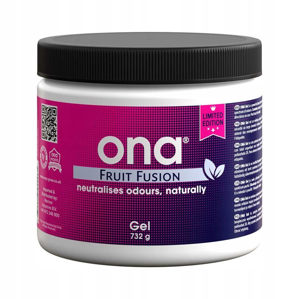 Ona Gel neutralizátor pachů 732 g Fruit Fusion pro místnosti do 30 m2
