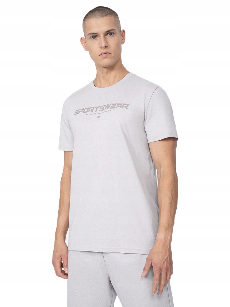 4F KOSZULKA MĘSKA BAWEŁNIANA T-SHIRT SPORTOWY Rozmiar XXL