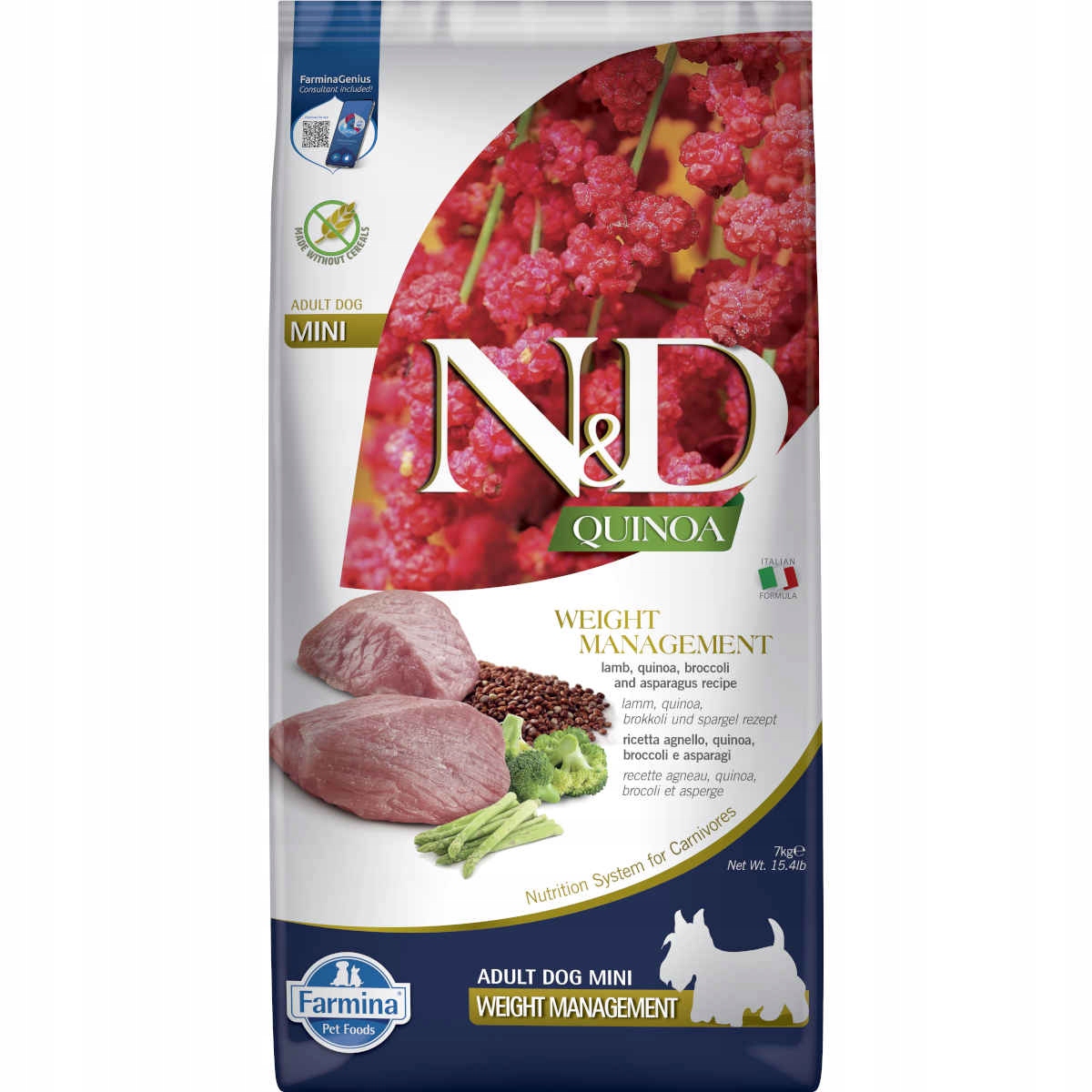 Farmina N&d Quinoa Mini Weight Management 7kg