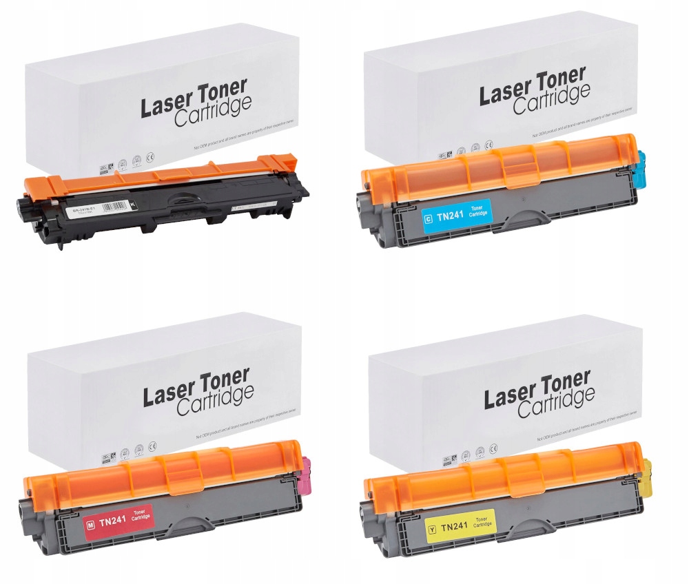 4x Toner do Brother TN247 MFC-L3770CDW DCP-L3550CDW