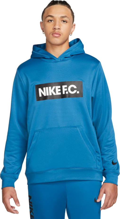 Pánská Mikina Nike Nk Df Fc Libero Hoodie Modrá DC9075 407 velikost L