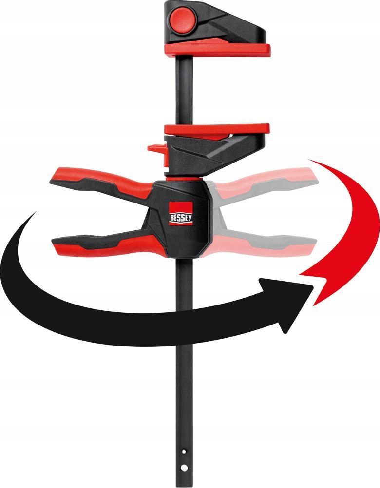 Svorka pro ovládání jednou rukou Ez 300x80mm s otočnou rukojetí Bessey