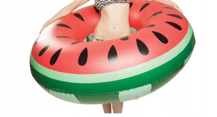 DUŻE KOŁO DMUCHANE ARBUZ DO PŁYWANIA 120CM
