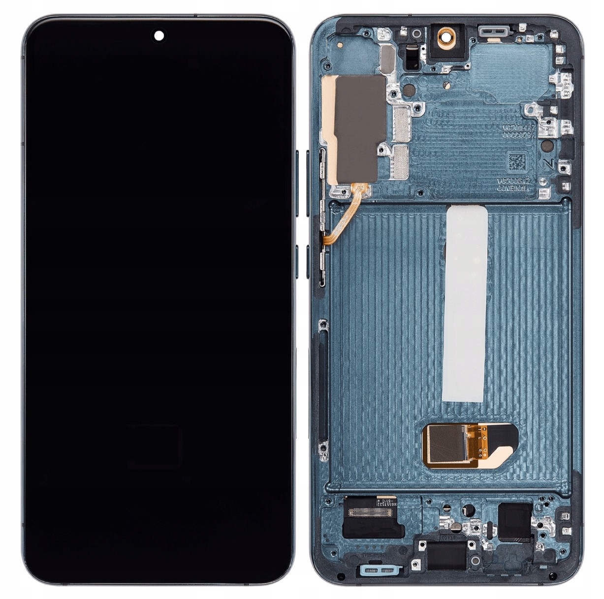 Hq Oled LCD displej s rámčekom pre Samsung Galaxy S22+ Plus (SM-S906) zelený