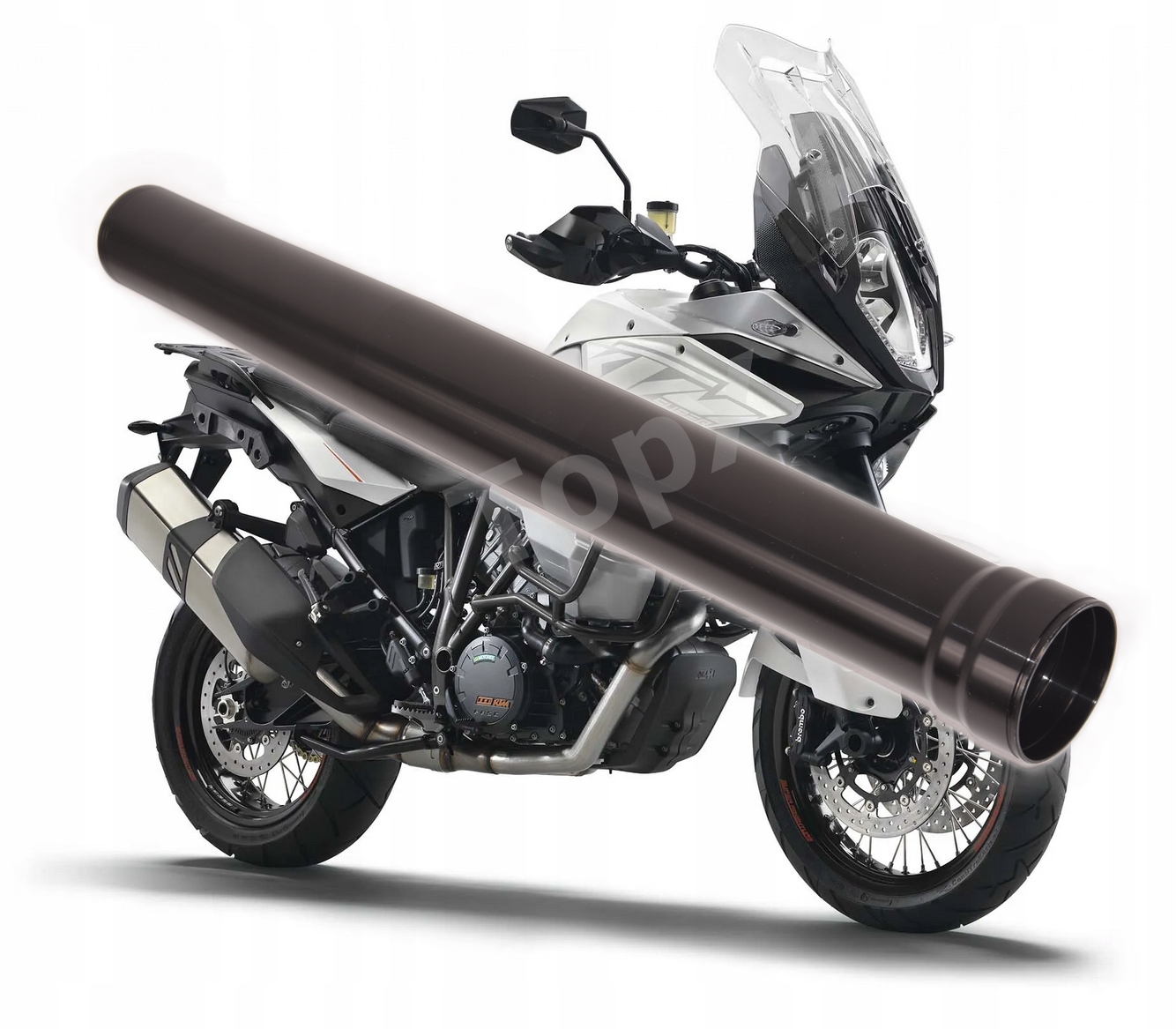 TopX Holení Trubka laga tlumič Odpružení Ktm 1290 Adventure 1 Ks