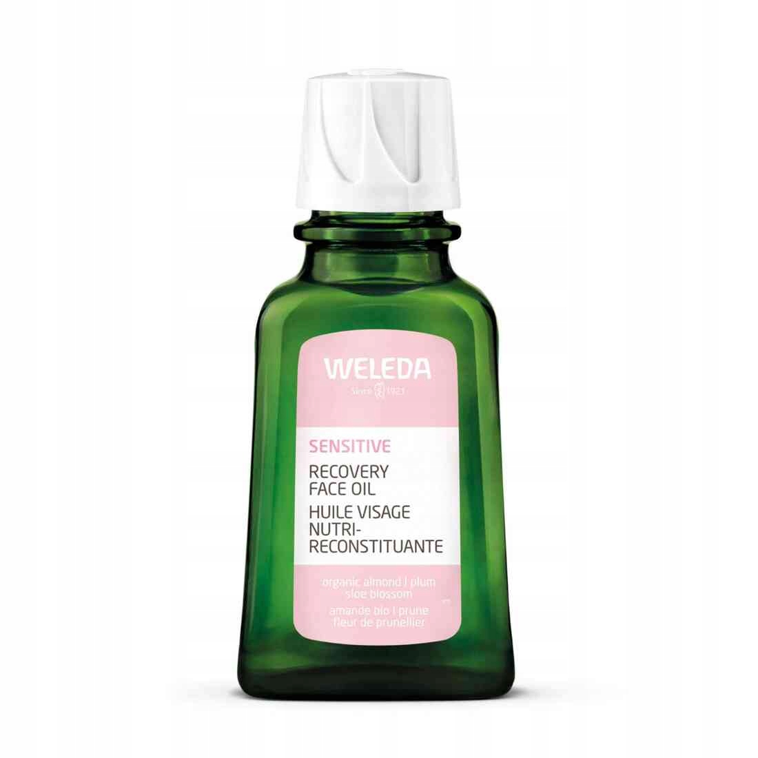 Weleda Sensitive Zklidňující olej na obličej s mandlemi 50 ml