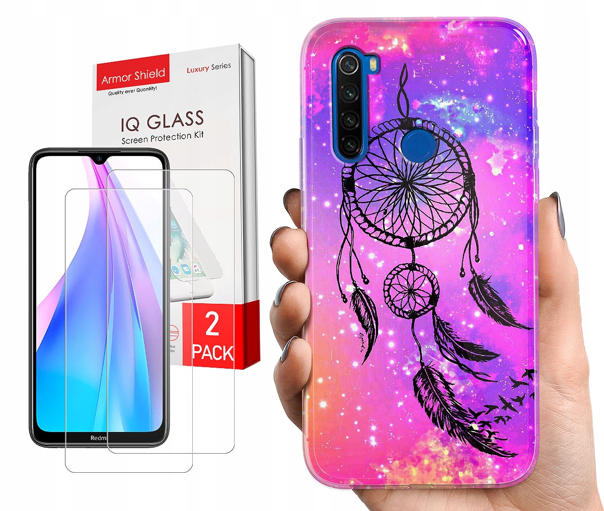 

Etui Modne Do Xiaomi Redmi Note 8T Szkło