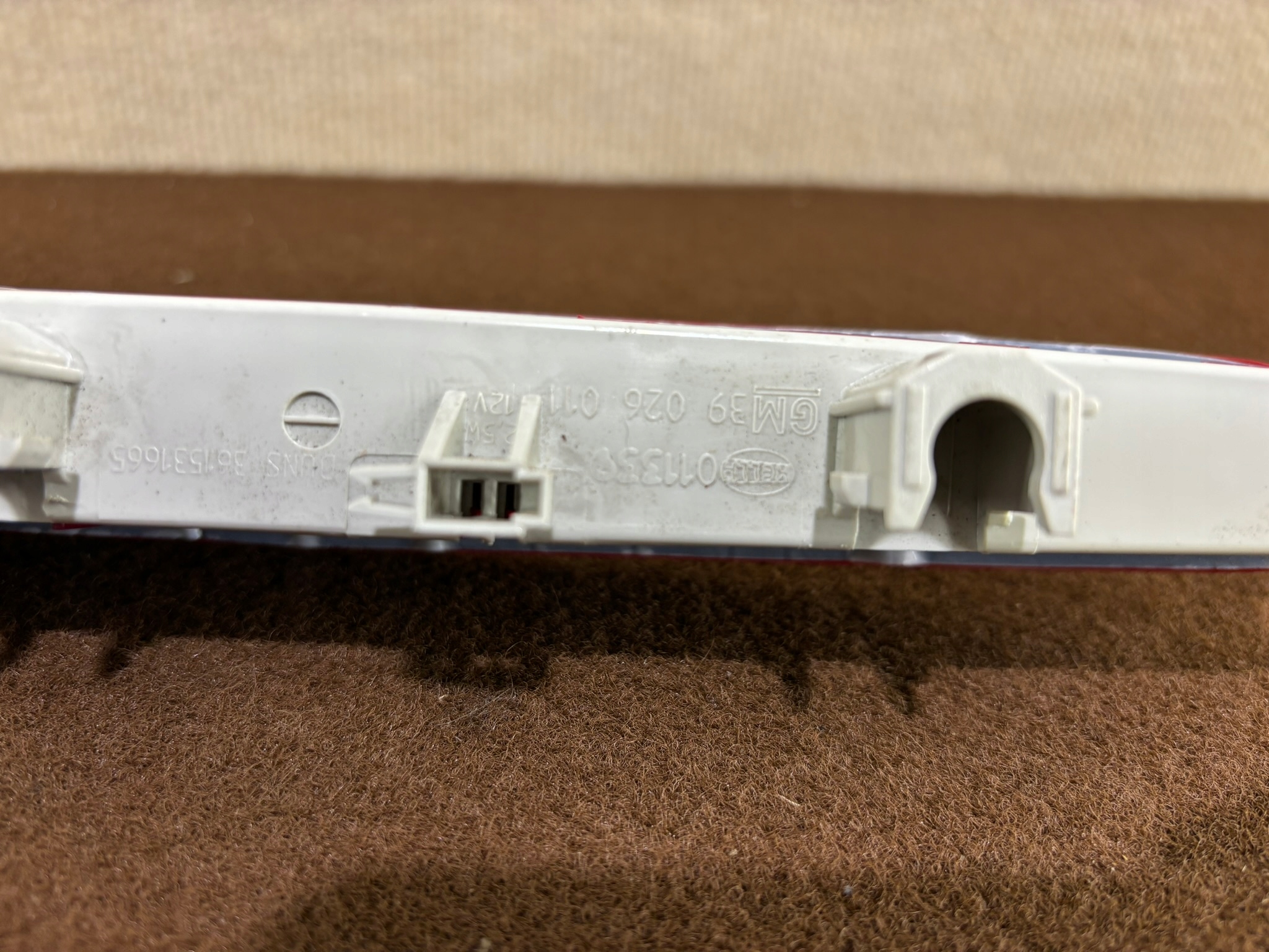 OPEL CASCADA light STOPU LED light bonnet STOP 39026011 K72/012