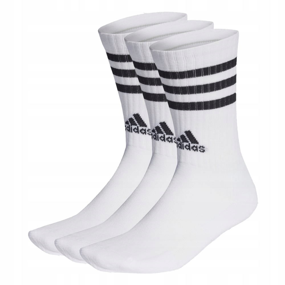 

Skarpety wysokie białe adidas 3 pary HT3458 L