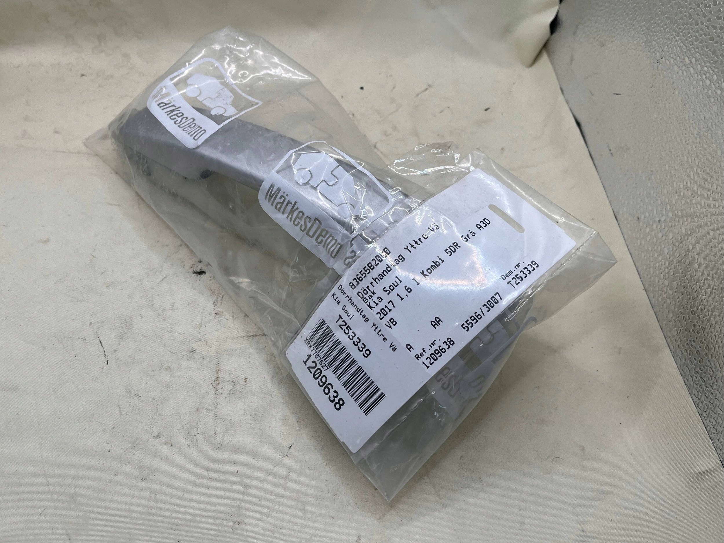 left rear exterior handle door KIA SOUL 83655B2000 !J