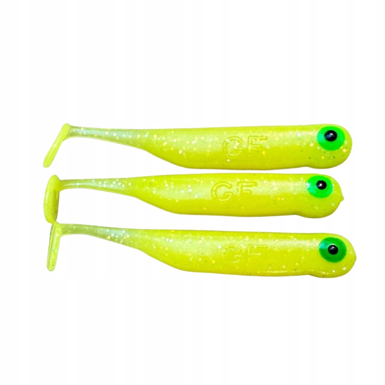 Gumy Great Fish GF1 (49mm) yellow 10szt