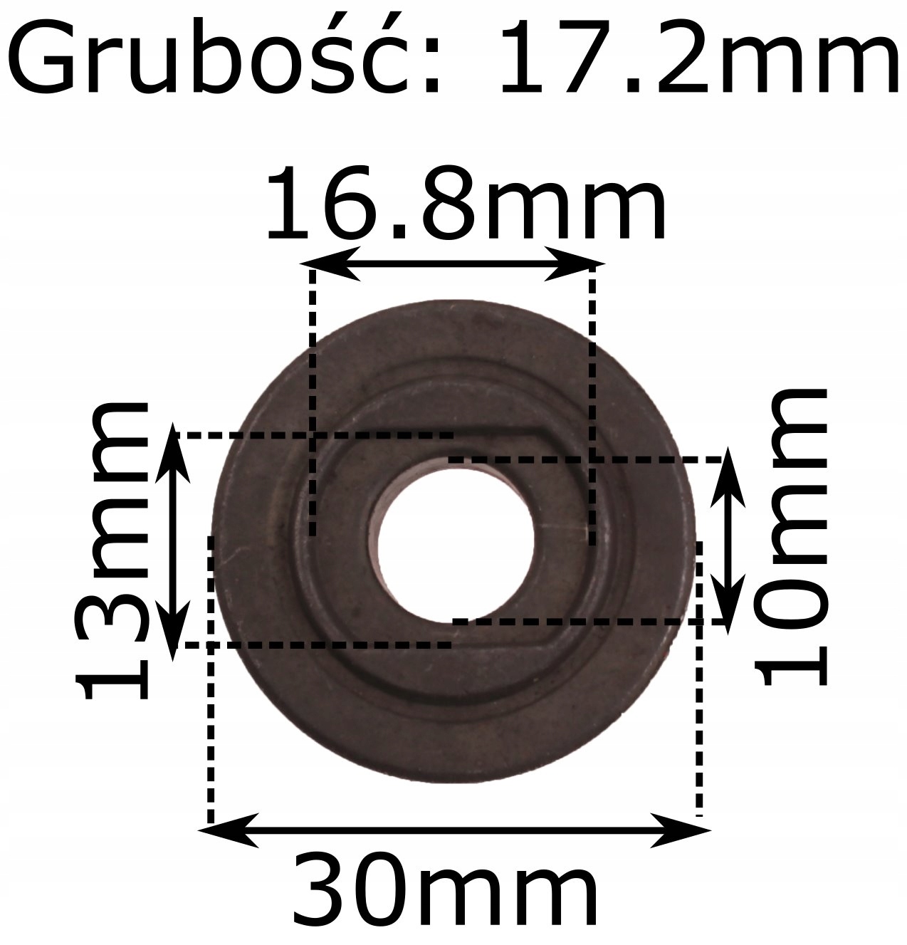 Podkładka do szlifierki kątowej na tarcze M10 Rodzaj nakrętka do szlifierek kątowych