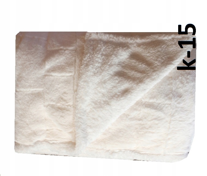 KOC baranek miś dwustronny 150X200 plusz Kapa pled Długość 200 cm