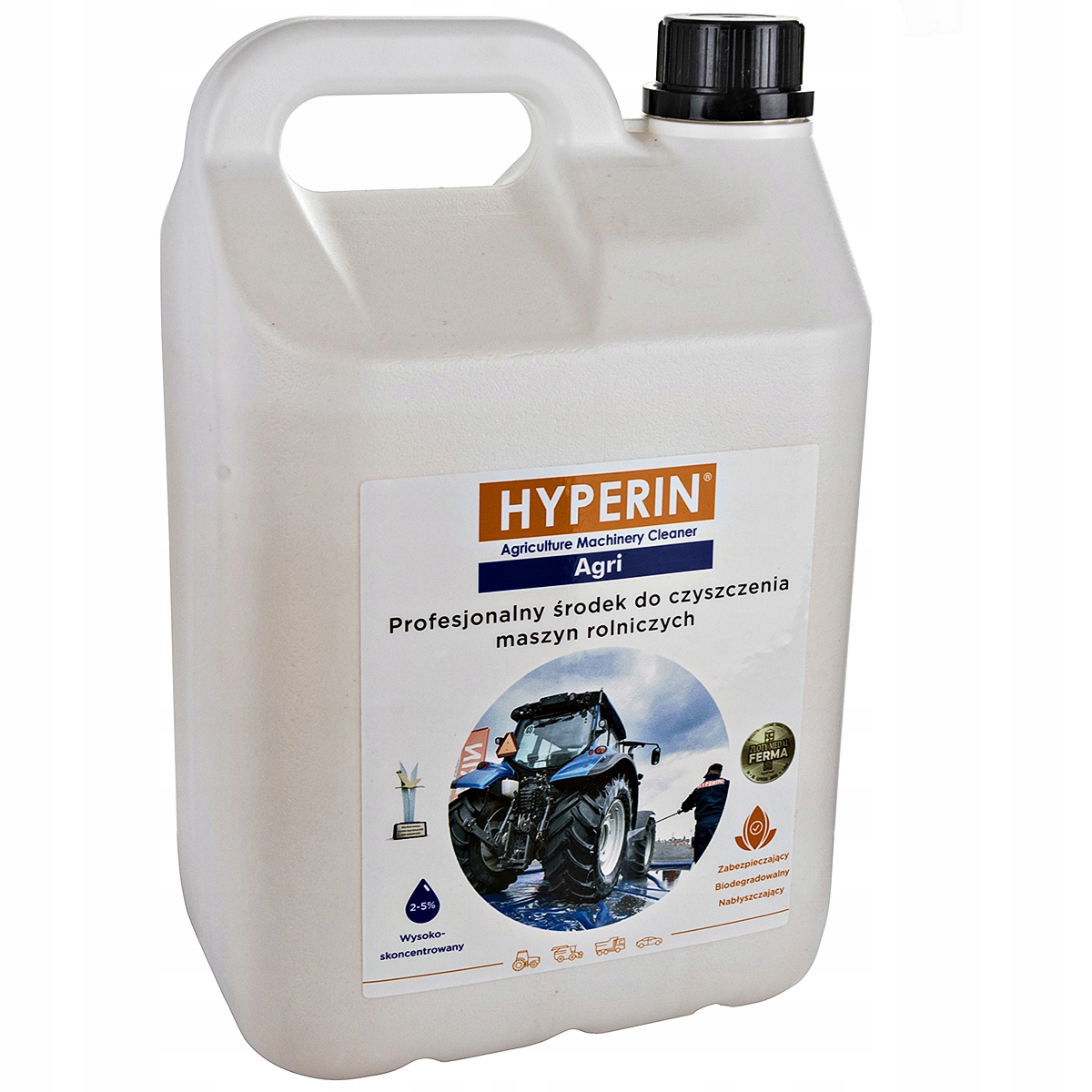 Hyperin Agri 5L koncentrat do mycia maszyn rolniczych