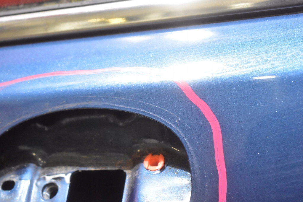 door left front front CIEMNONIEBIESKI OPEL MERIVA B LIFT 13-16