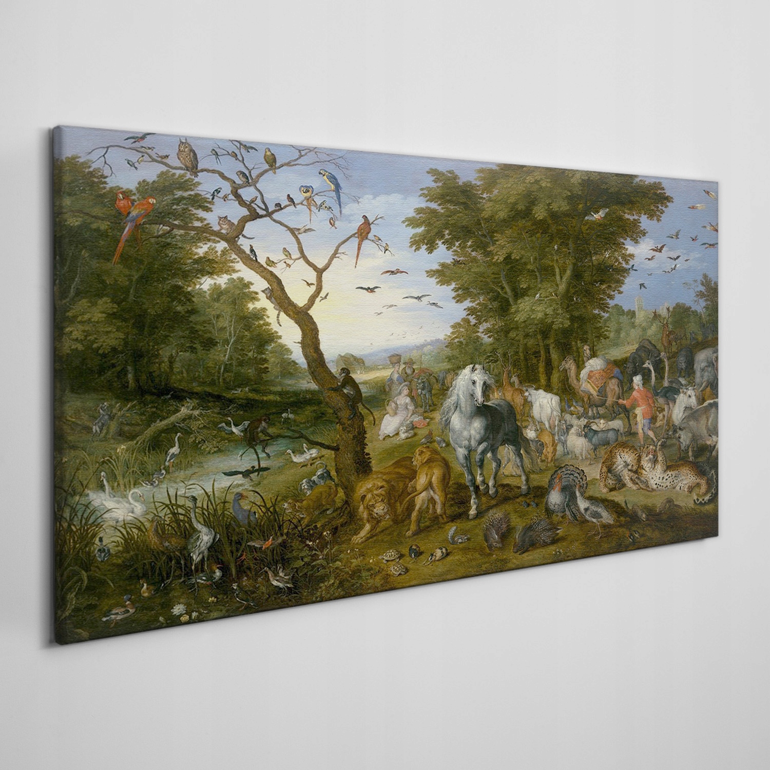 

Foto-obraz na ramie płótno Zwierzęta Noe 120x60 cm