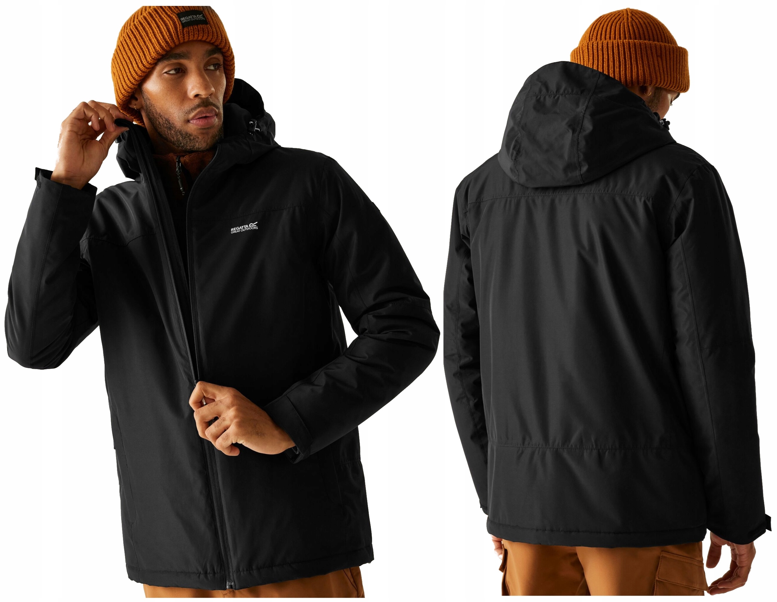 Kurtka Regatta Thornridge RMP437 800 black 3XL