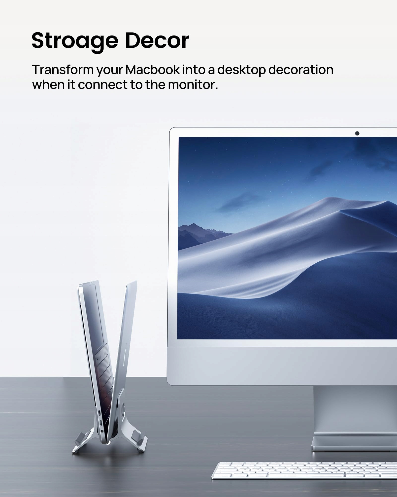 SODI ALUMINIOWY STOJAK PIONOWY NA LAPTOPA MACBOOK IPAD IPHONE — miniatura 3