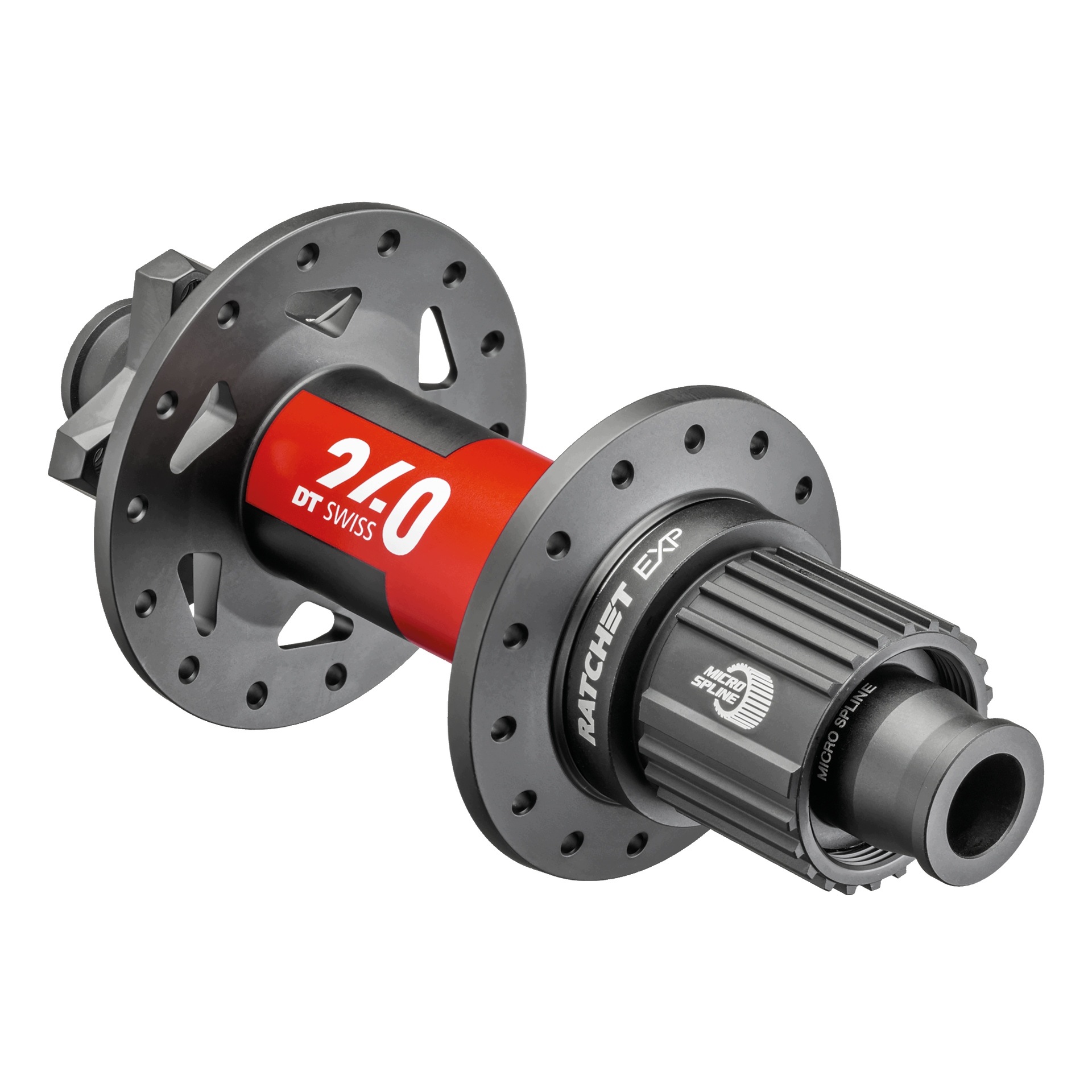 Zadní náboj Dt Swiss 240 Exp Mtb 6 šroubů 157x12 Boost+ 28H Microspline 12