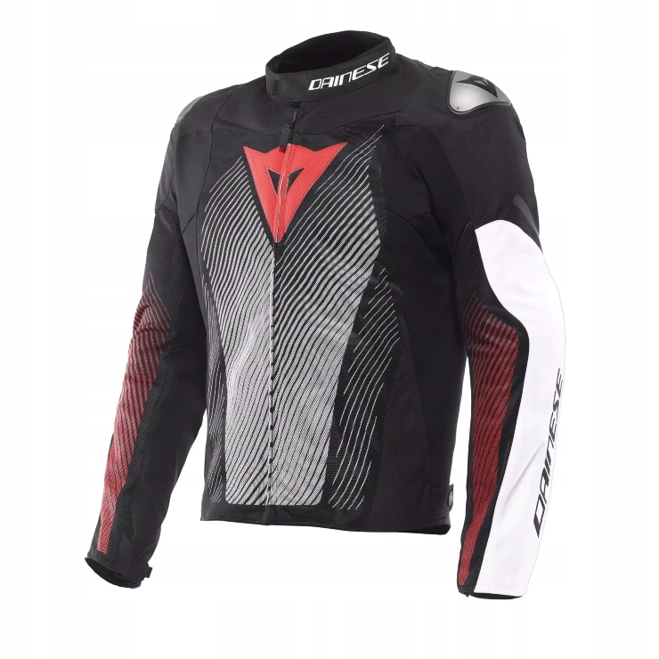 Bunda Dainese Ventar Air Tex Čierna/biela/červená 52