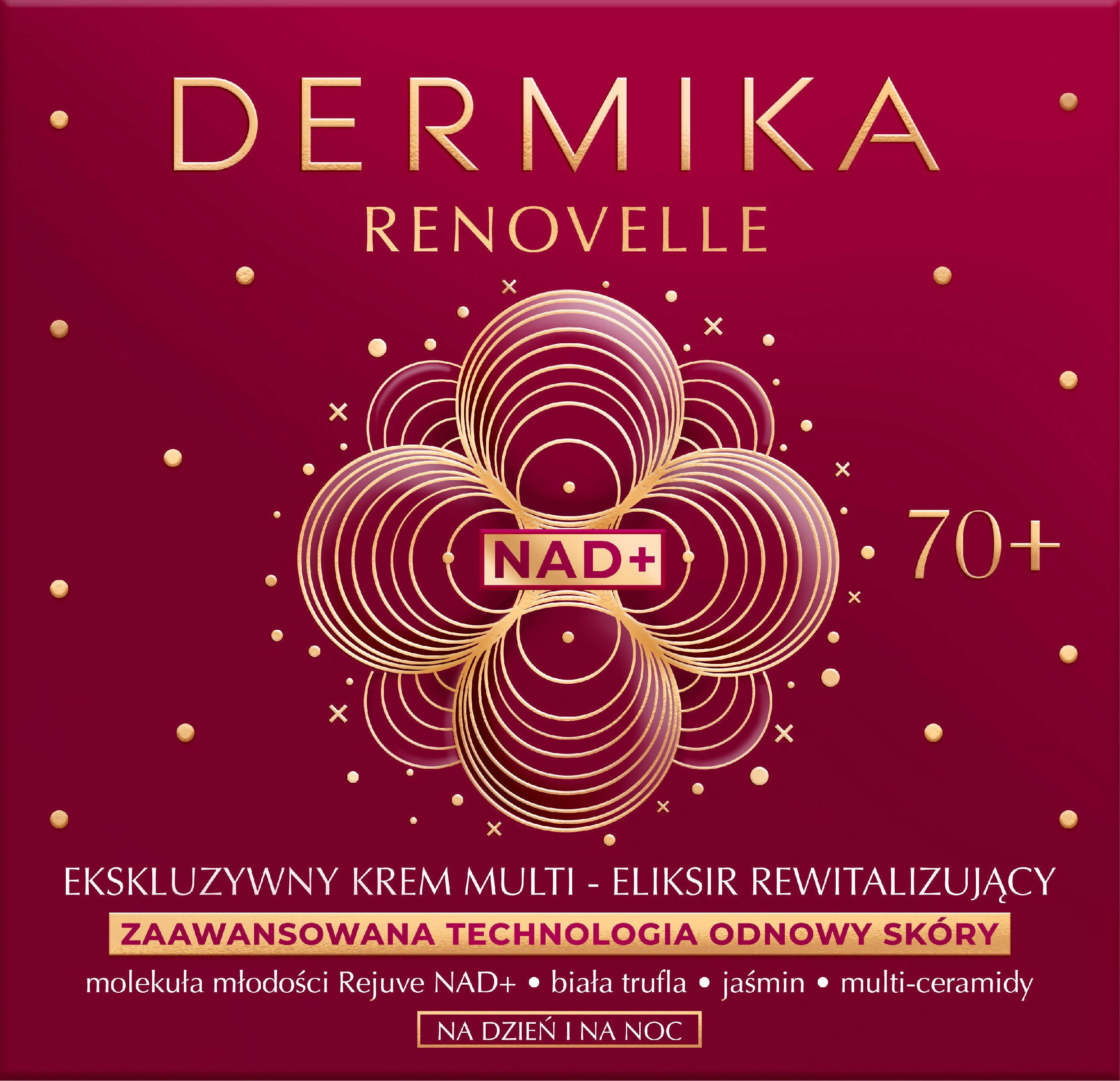 Dermika Renovelle Exkluzivní krém – multi revitalizační elixír 70+ na tělo