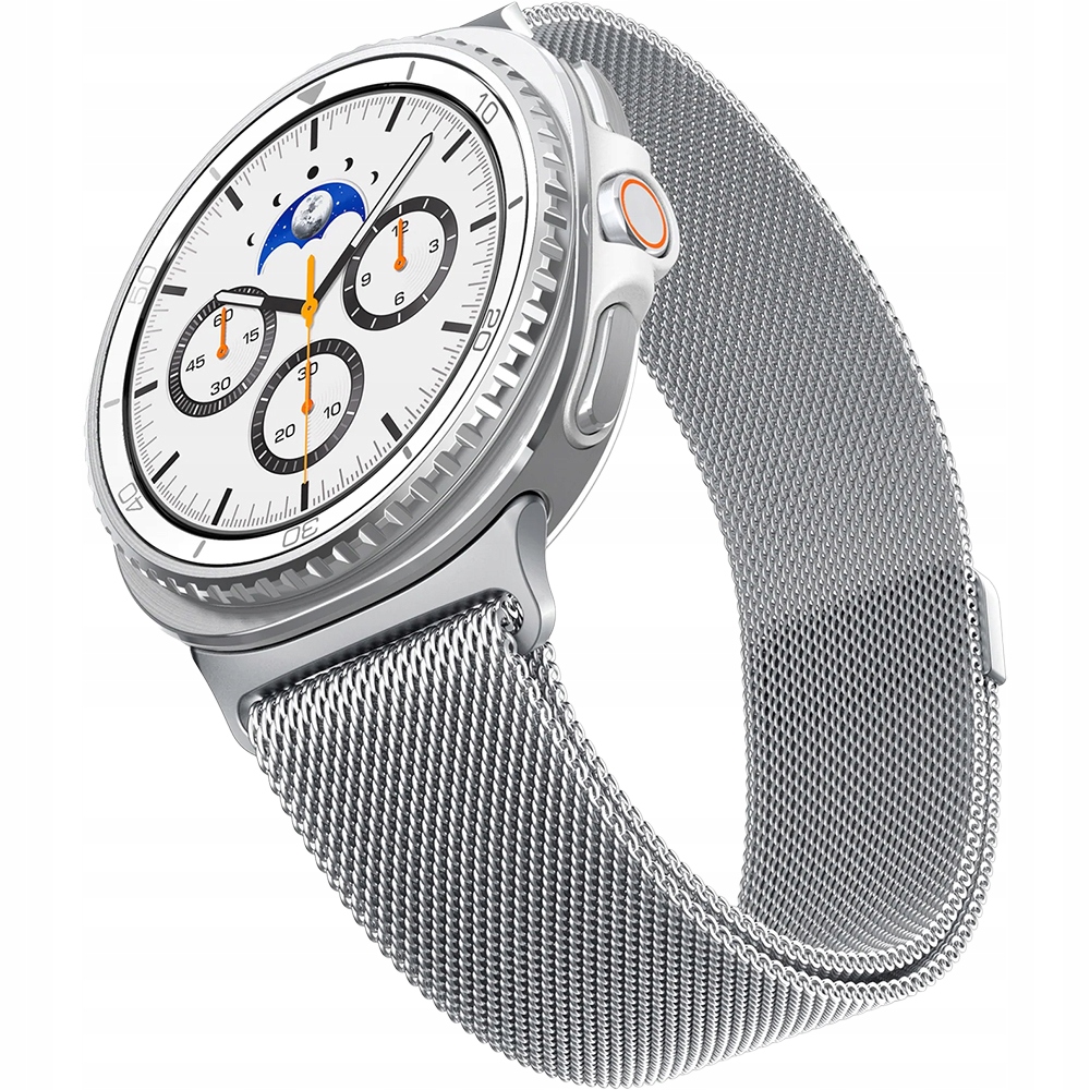 Bransoleta Spigen na smartwatch do Galaxy Watch 8 8 Classic, stal, mocna