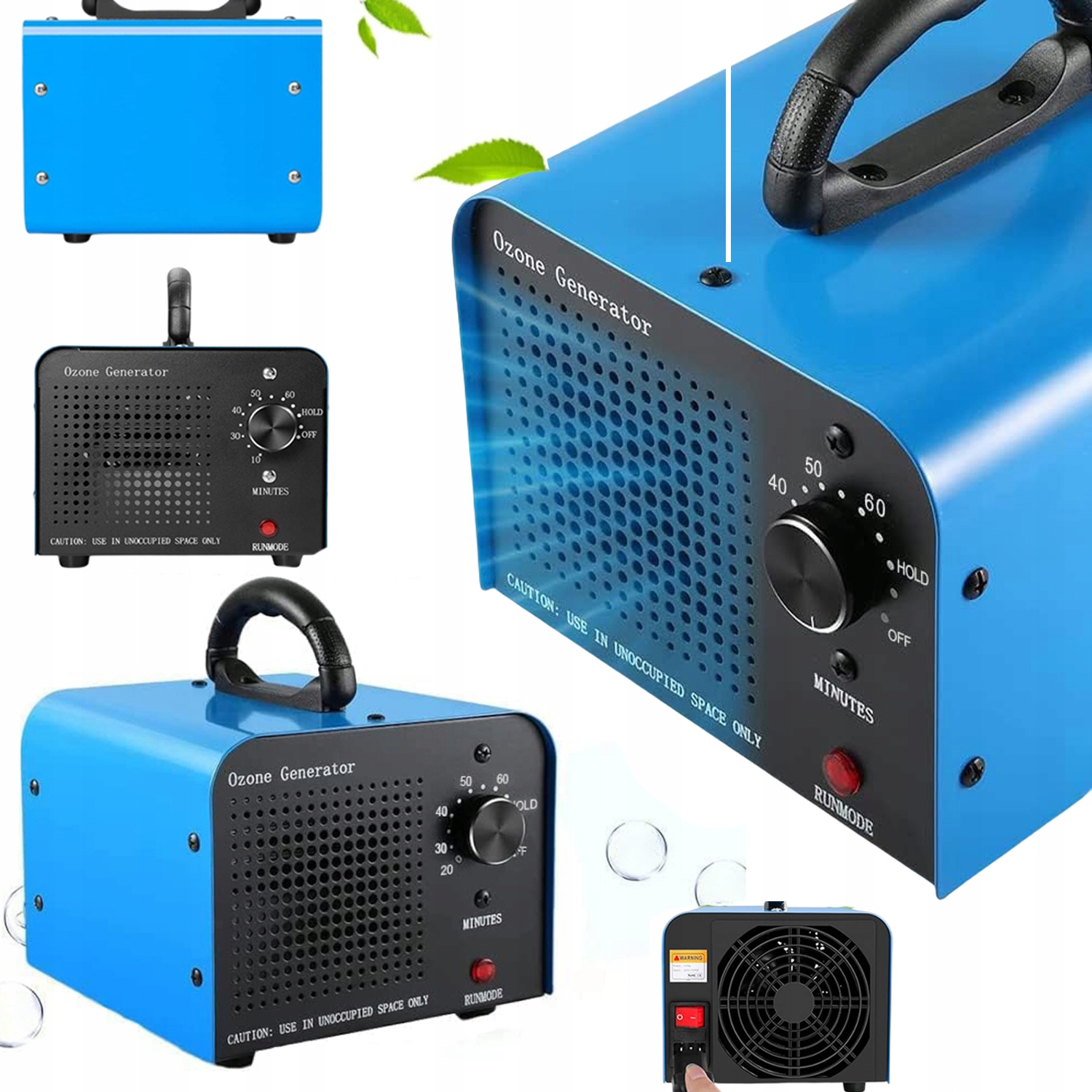 Generátor Ozonu Ozonátor Čistič 60000 Mg/h Neutralizátor Zápachu Dům