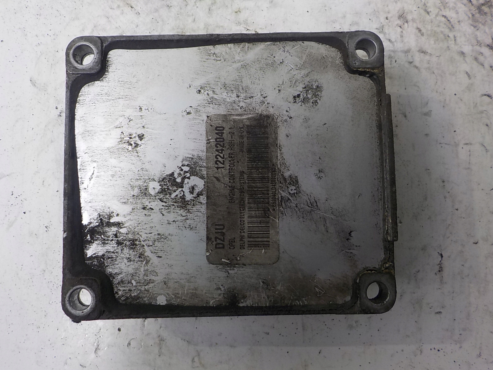 OPEL computer Centralina 12242040 DZJU HSFI-2.1