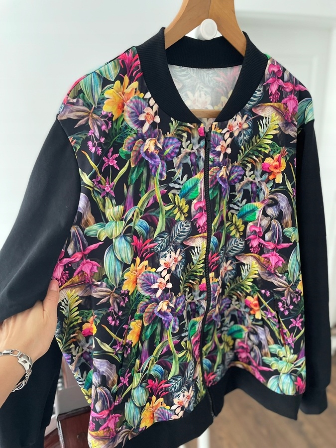 Originální Mikina Na Zip Polska maxi+size vel 52/54