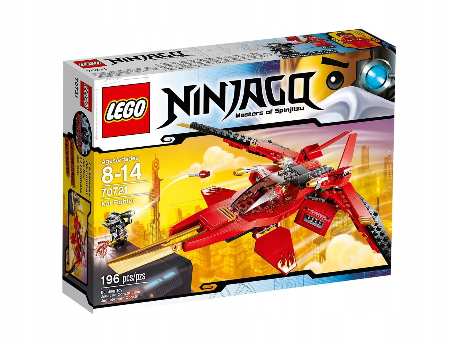 Lego Ninjago Kaiovo bojové vozidlo 70721 Nové