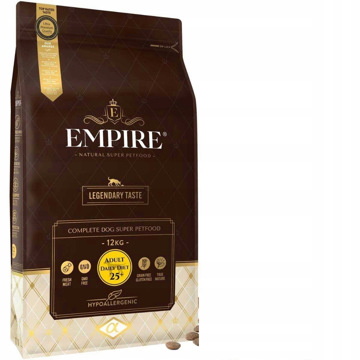 EMPIRE Hipoalergiczna Karma sucha ADULT DAILY DIET 25+ - 12kg