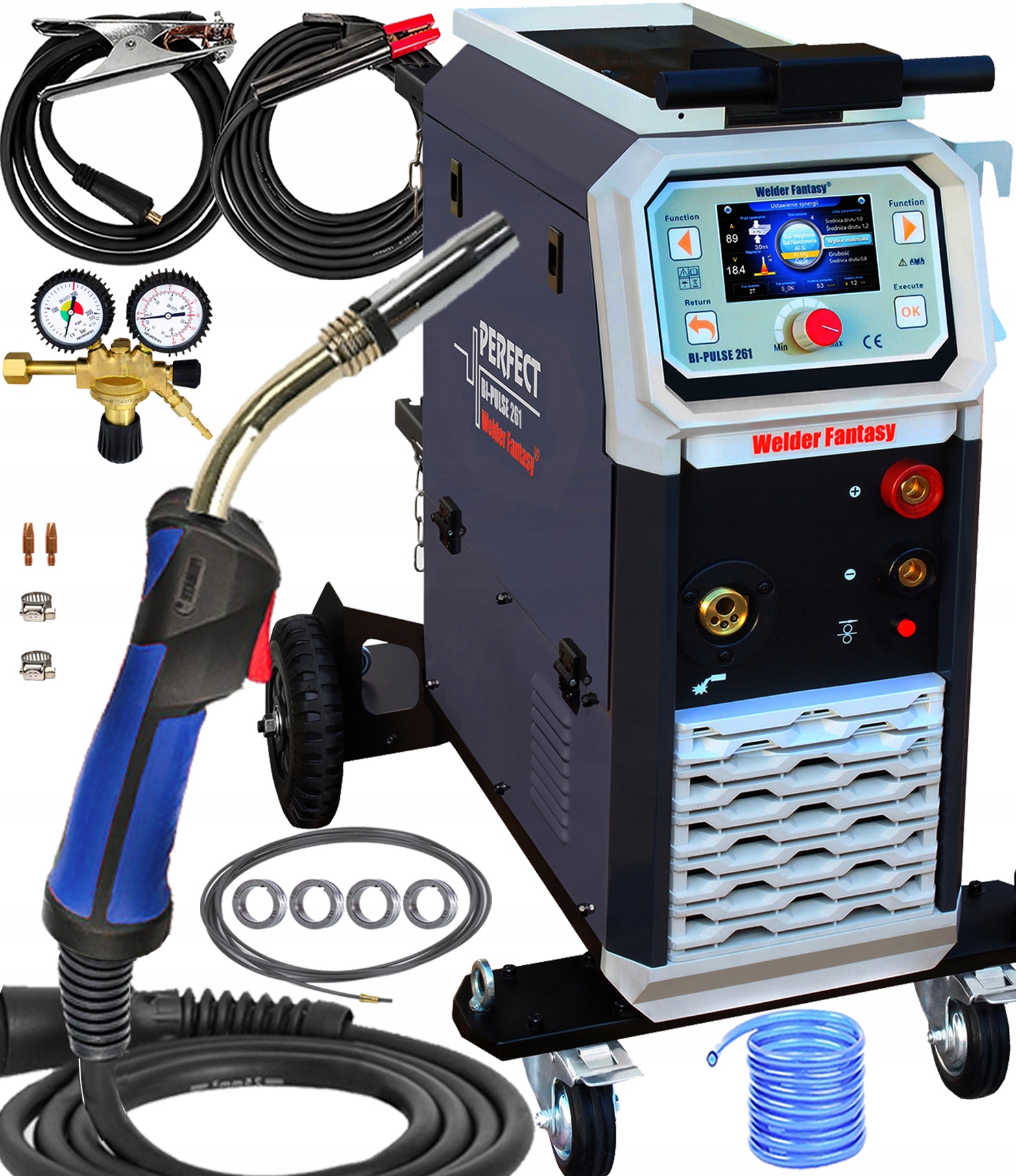 Svařovací Stroj Migomat Welder Fantasy Bi-pulse 261 Bodů