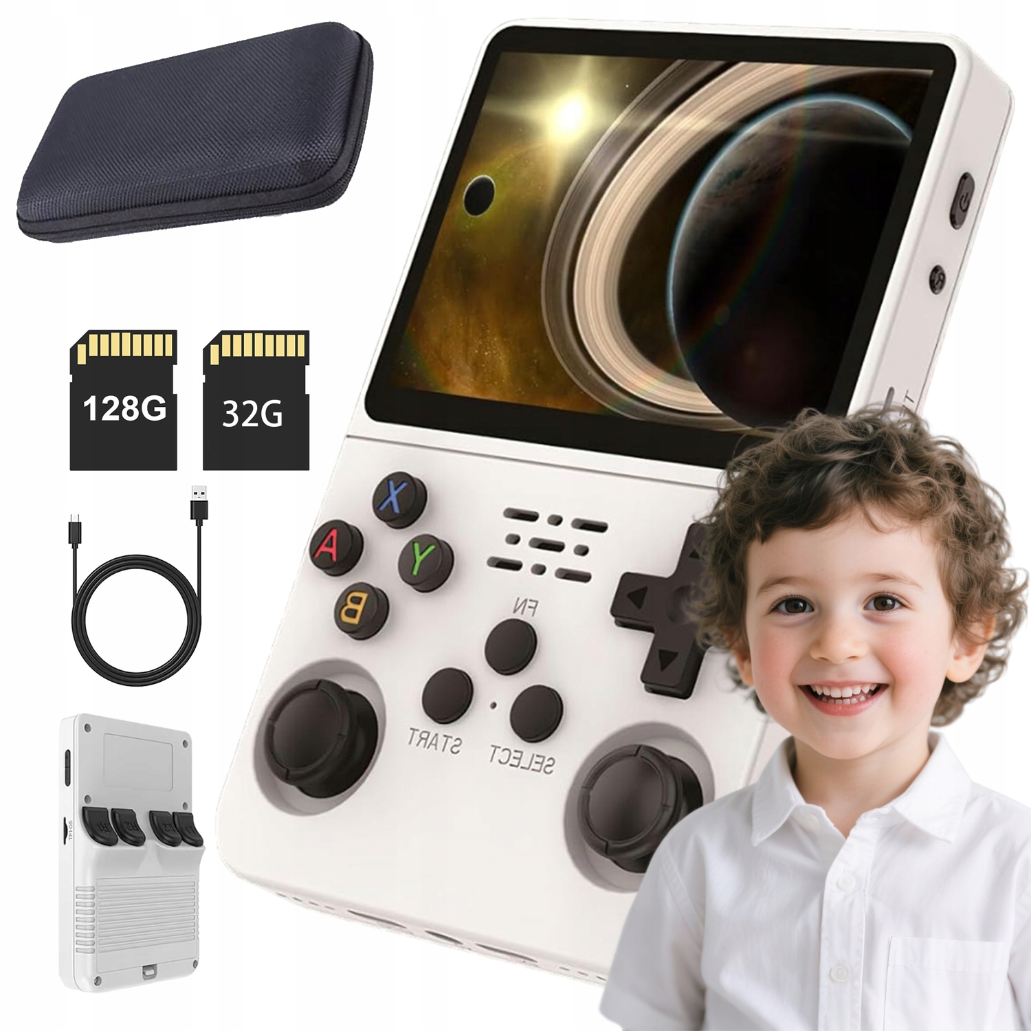 Přenosná Mobilní Mini Herní Konzole Retro 21000, Hry 32 G 128 G Gameboy