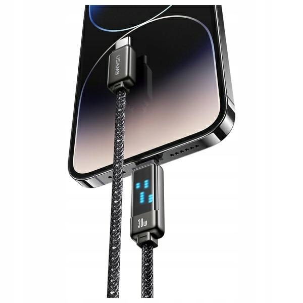 Usams Kabel Usb-c na Lightning 30W 1,2m Zinc Alloy Fast Charging Data Cable