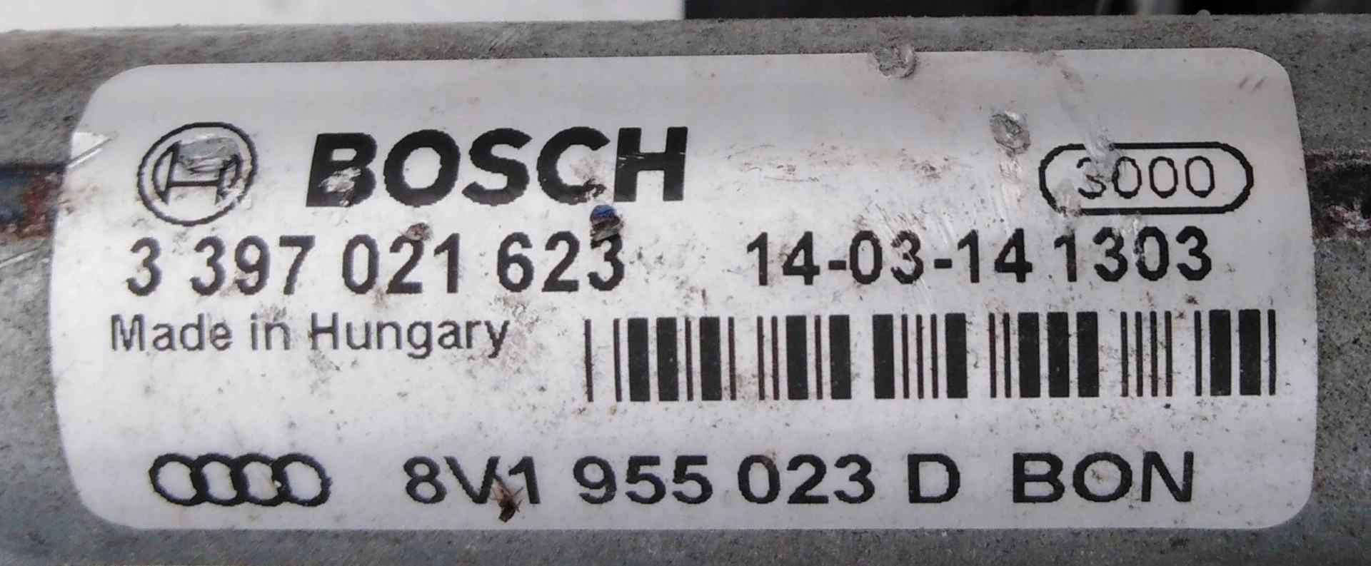 Motor Wischergestänge AUDI A3 8V1955119A