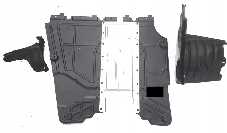 FDO2010 - Захист двигуна Fiat Doblo 2 09 - 18R 3 частини