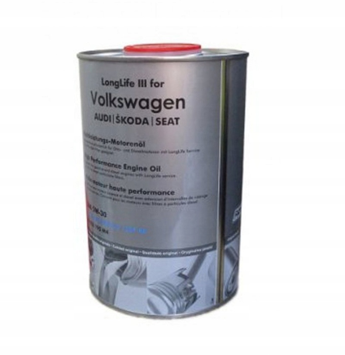 Olej Volkswagen 5W-30 1L Dpf Sae 5W-30 Api Sn/cf, Vw 504.00/507.00