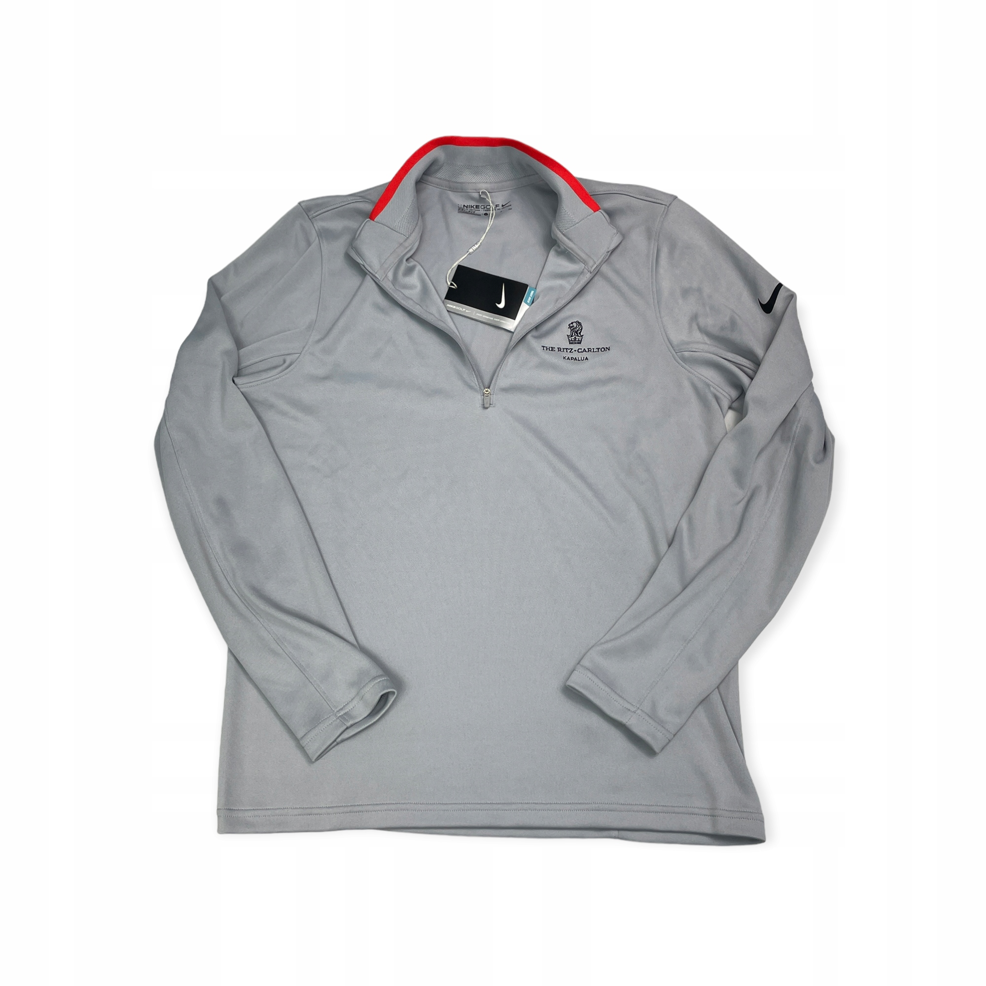 Stahovací šedá pánská mikina Nike Golf S