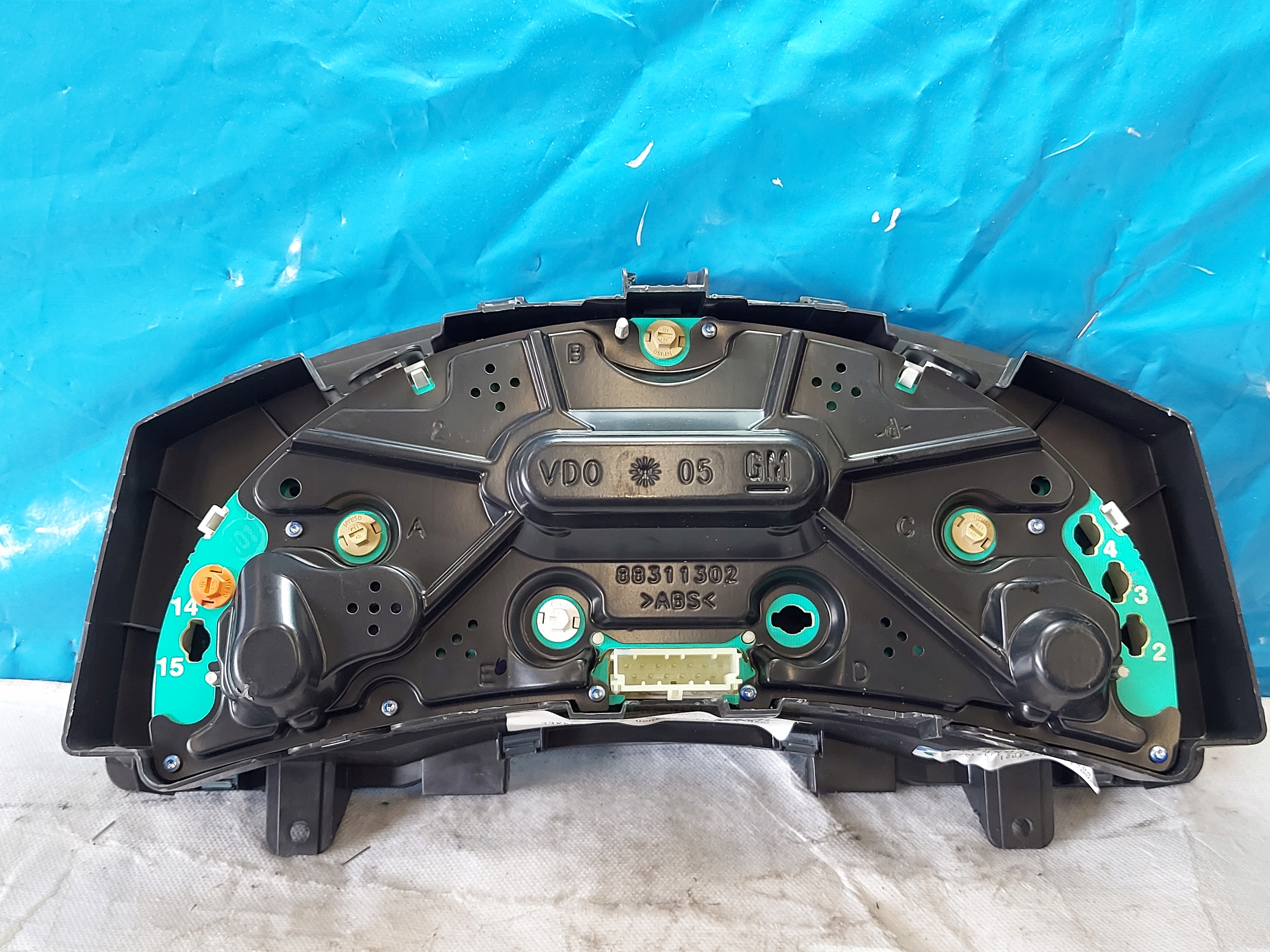dials clock MERIVA A 1.4 B 13173376XK