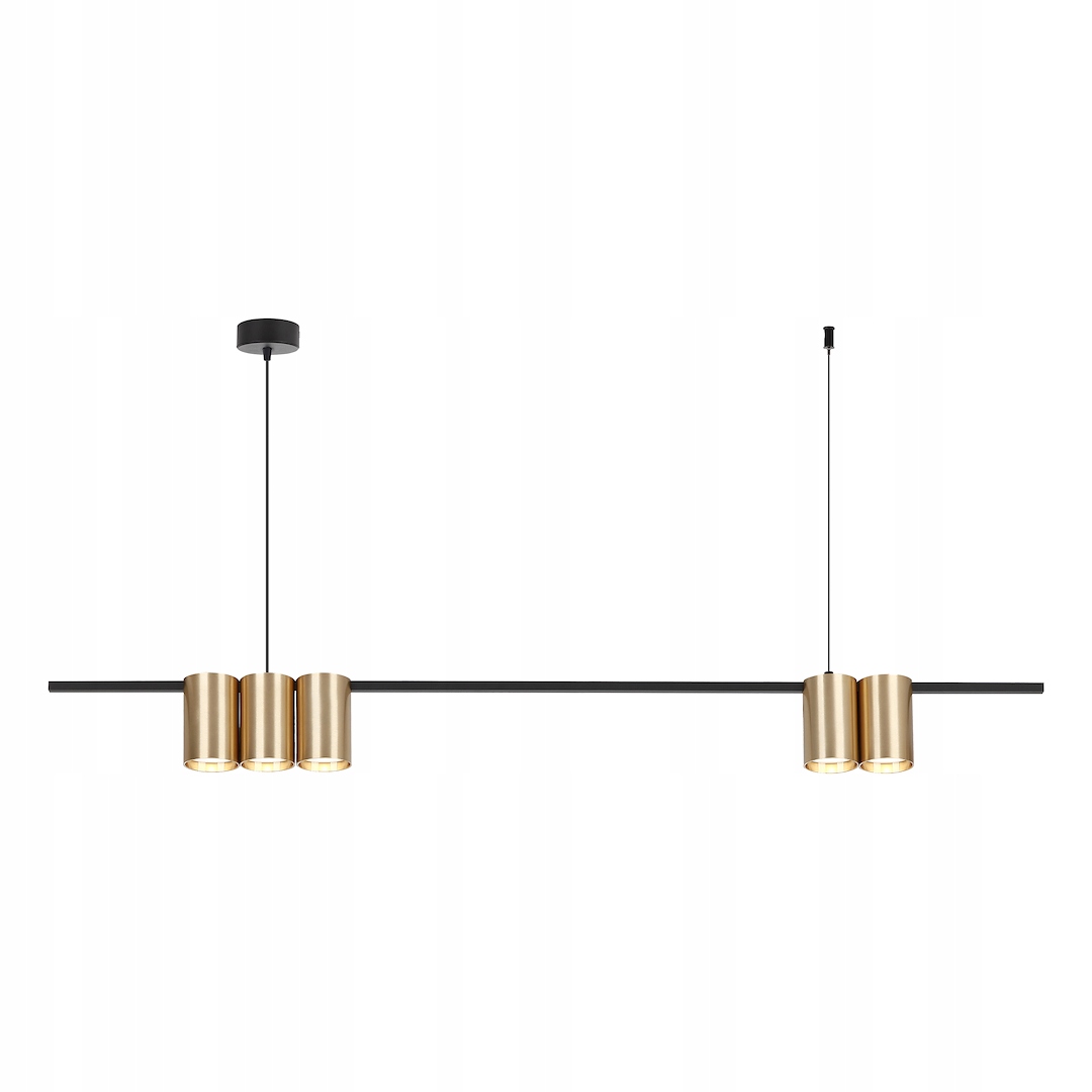 Závěsná stropní lustrová lampa Genesis Milagro 5xGU10 max 8W
