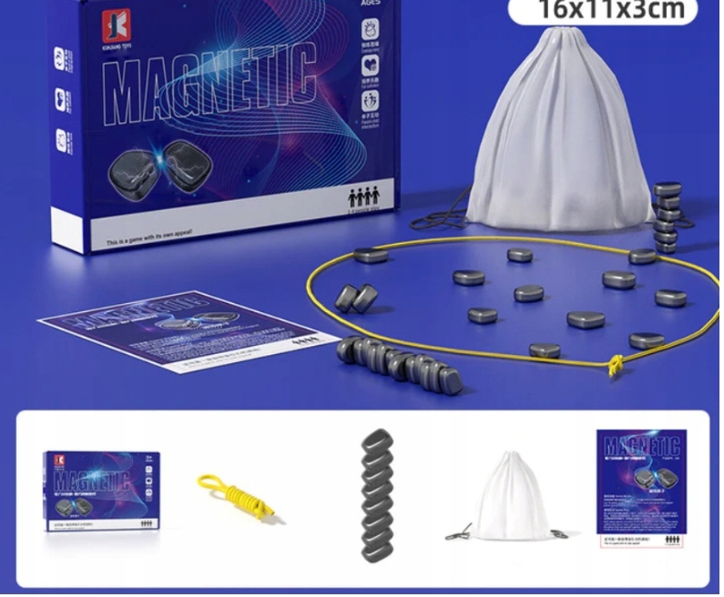 GRA MAGNETYCZNA SZACHY MAGNETIC CHESS DZIECI RODZINNA PLANSZOWA TOWARZYSKA Nazwa produkt