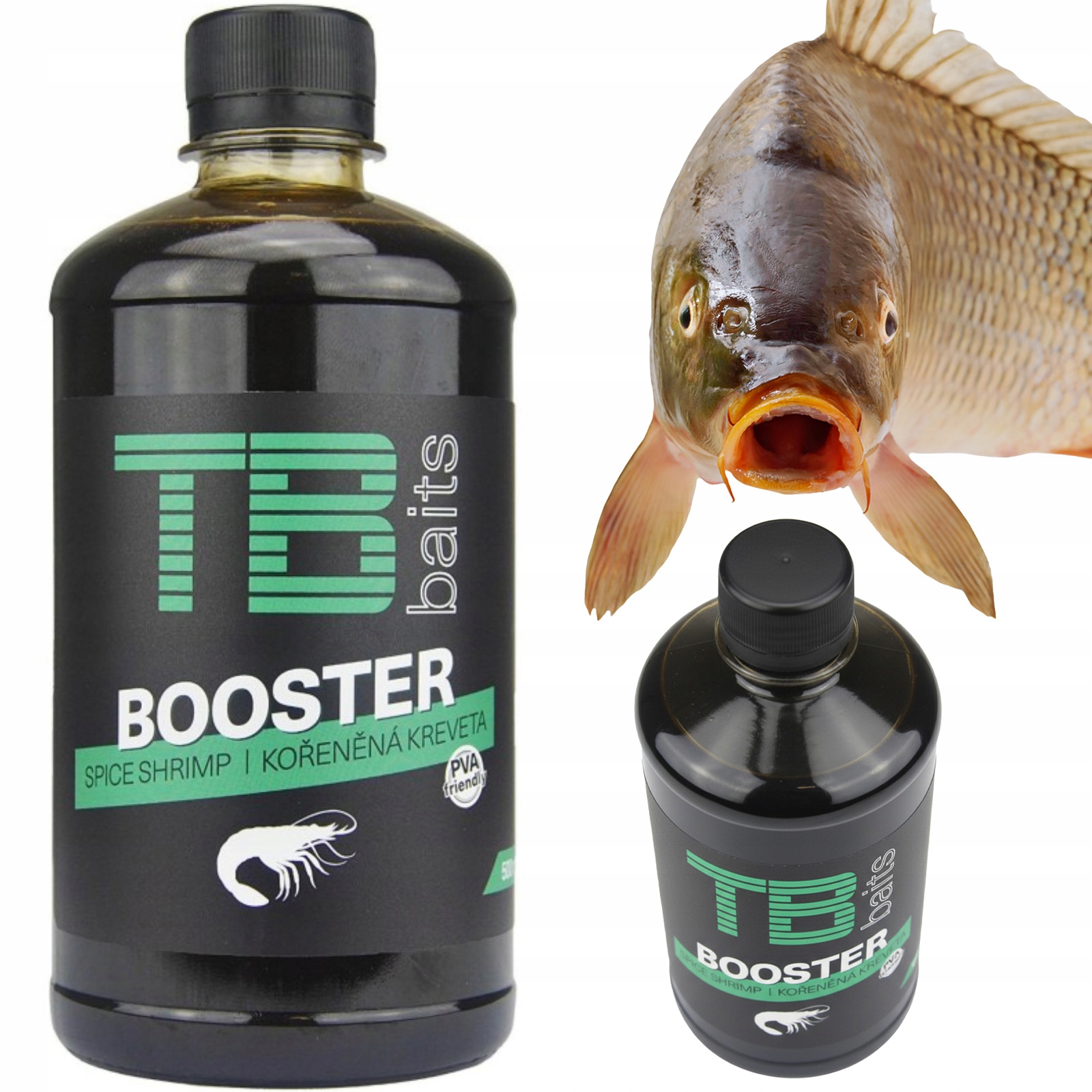 Zalewa Wędkarska Karpiowa Booster Spice Shrimp Krewetka 500 ml Tomas Blazek