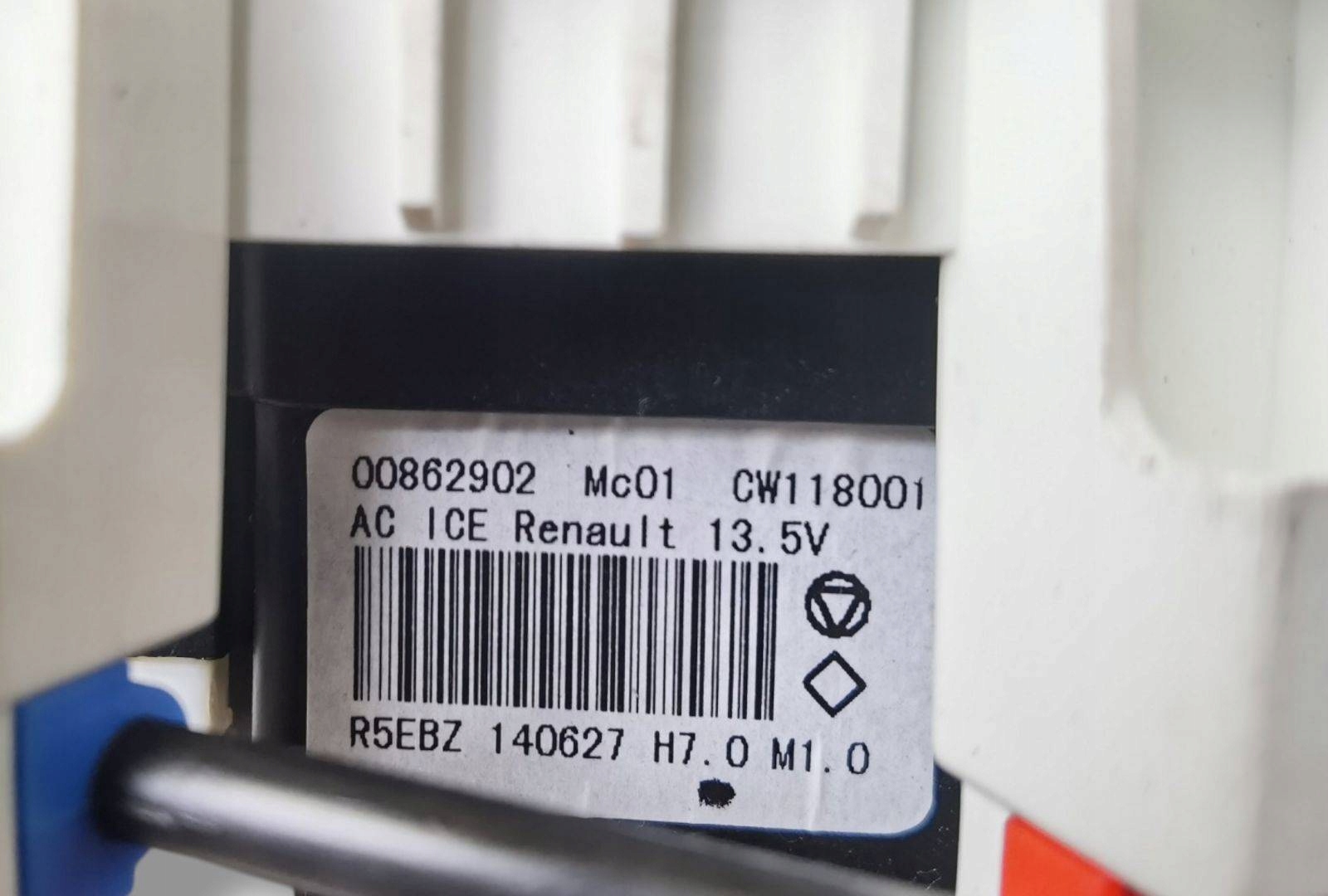 vezérlö panel a klímának Renault Twingo 3 2014 00862902