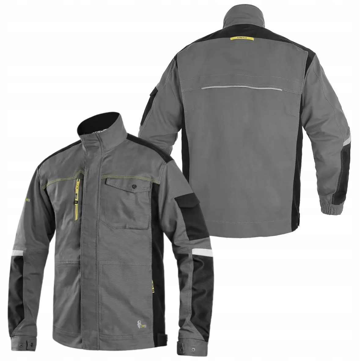 Bluza Robocza Męska Monterska Cxs Stretch Szaro-czarna 58